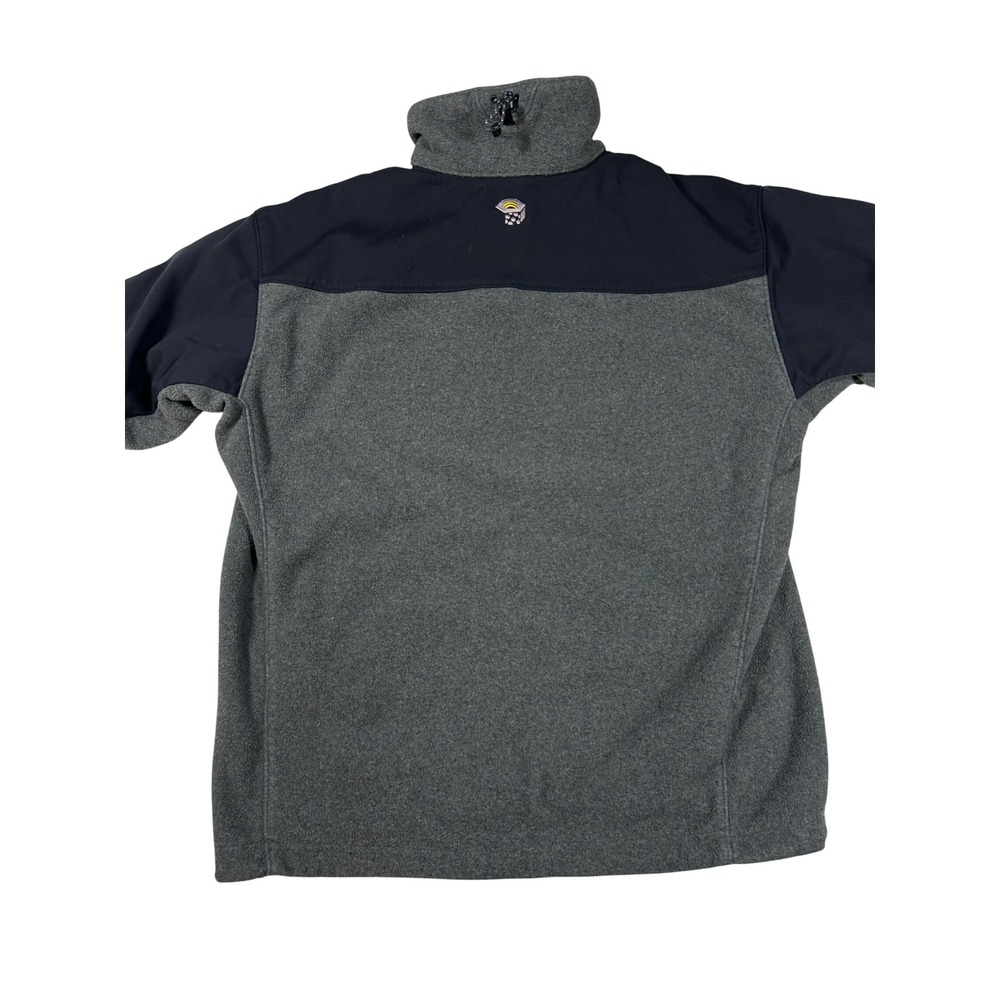 Mountain Hardwear Fleece Jacket Mens XL Gray Black Schoeller NanoSphere - Picture 2 of 8